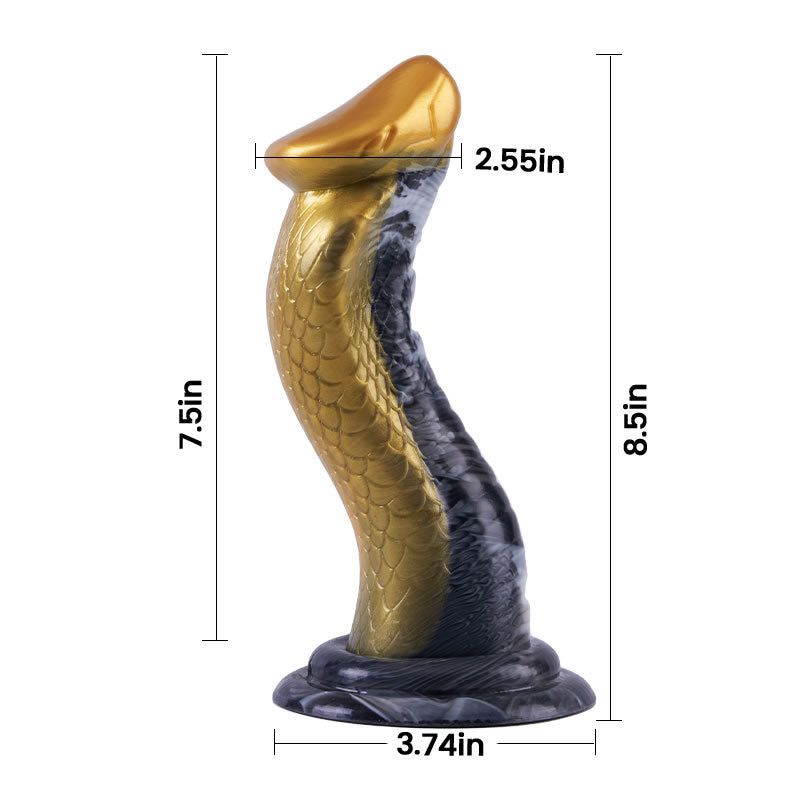 Notte Fantastica: Dildo manuale ultra realistico a forma di serpente esotico