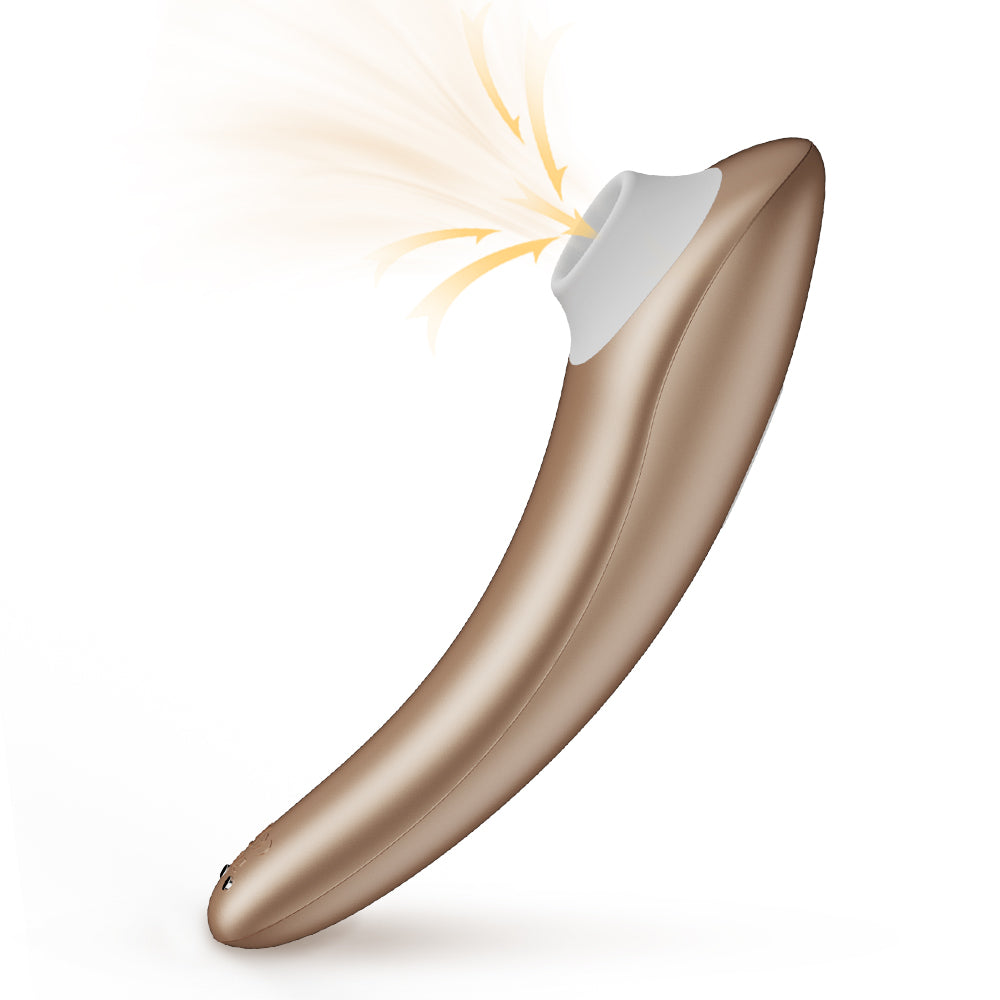 S-Hand Pro Vibratore per stimolazione del clitoride  5 Suzioni 5 Vibrazioni
