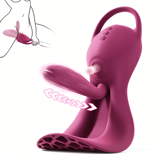 Ryder – Macchina per cavalcata a mani libere per la stimolazione del punto G, con spinte e colpetti regolabili e design flessibile che segue il corpo