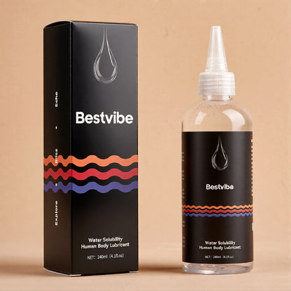 Acmejoy X Bestvibe Lubrificante a base d'acqua 240ml/120ml, lubrificante intimo a lunga durata, sicuro per i sex toy e compatibile con i preservativi
