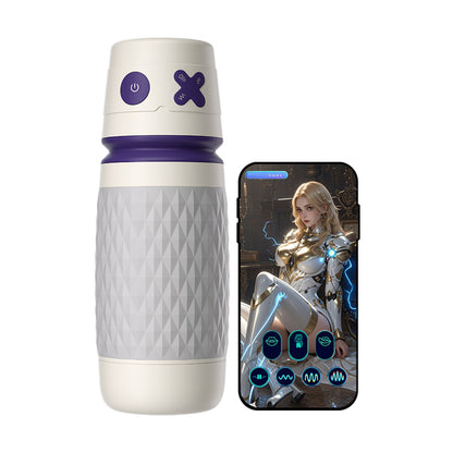 【Lubrificazione gratuita inclusa】NOVA-Mate meccanico 3 Succhiamento 4 Vibrazione APP Controllata Masturbatore maschile