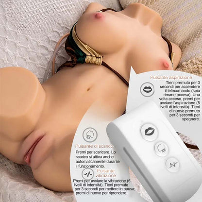 【Merida】 Sexy bambola del sesso tettona multicanale