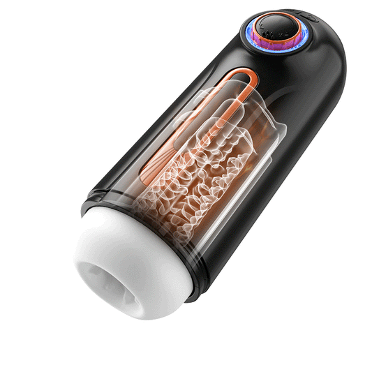 Alien - 5 IN 1 Masturbatore Cup High-Tech Suzione+Telescopico+Riscaldamento