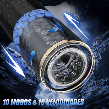 SPINNE Masturbatore elettrico cup rotazione telescopica 6 frequenza 3 velocità