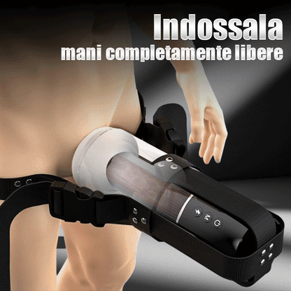 Saith - Tazza per masturbazione vocale portatile 7 con spinta e vibrazione