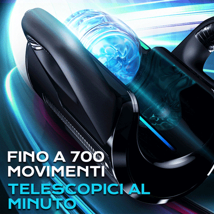 【Spedizione gratuita】LETEN 10 Masturbatore ad alta velocità con supporto per telefono