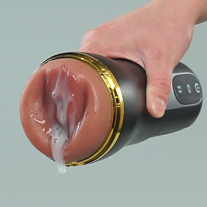 5 Succhiare 10 coppe vibranti per la masturbazione maschile con ingresso di vagina simulato