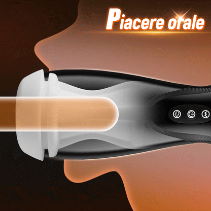 SolaceX - Evolution-8 Succhiare 10 Vibrare One Touch Orgasmo Masturbatore digitale a vuoto