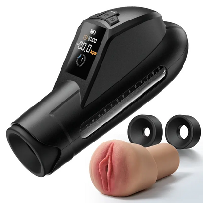Ravish - Manica Simile a Carne Aspirazione di Lunga Durata Guida Chiara Masturbatore Automatico Maschile