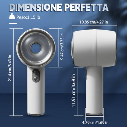 Hardy Masturbatore Cup portatile con due estremità aperte 3 Telescopica