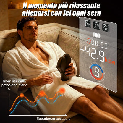 Ravish - Manica Simile a Carne Aspirazione di Lunga Durata Guida Chiara Masturbatore Automatico Maschile