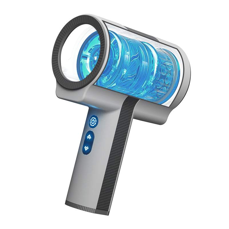 ARMONY - VIBRATORE OMBRA DOPPIA TESTA TEASING BLU