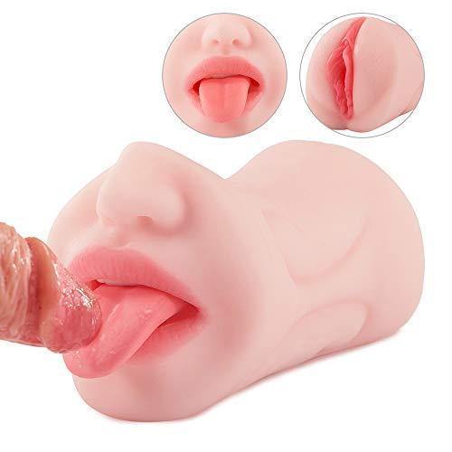 【Disponibile dal 22 gennaio】Masturbatore realistico con denti simulati sesso orale per uomo 482g